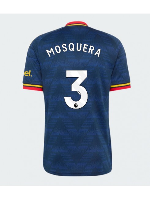 Arsenal Cristhian Mosquera #3 Auswärtstrikot 2026-27 Kurzarm Arsenal Cristhian Mosquera #3 Auswärtstrikot 2026-27 Kurzarm